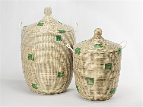 There are very few artisans who can weave extra. Artisanne Ali Baba Laundry Baskets - Top Drawer | Handmade ...