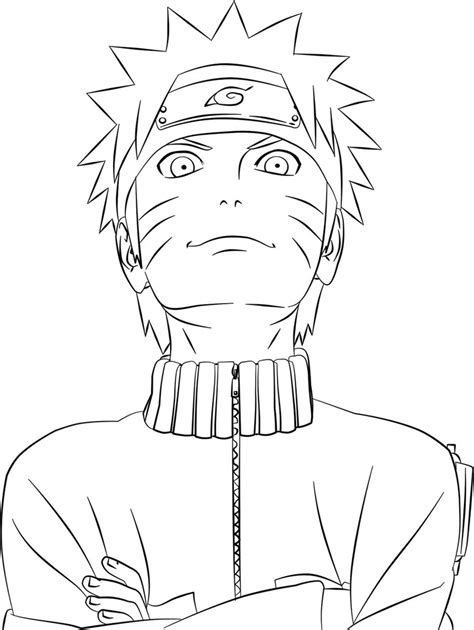 Naruto Coloring Pages Minister Coloring