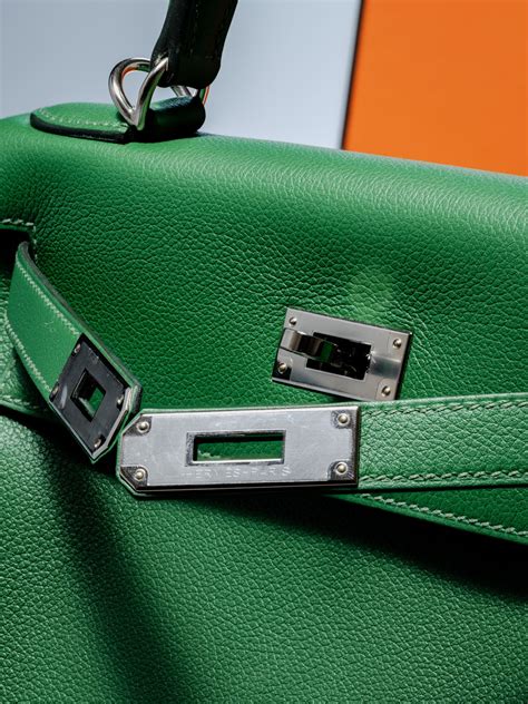 Hermés Kelly Ii 28 Retourne Cactus Green In Dubai, Dubai, United Arab