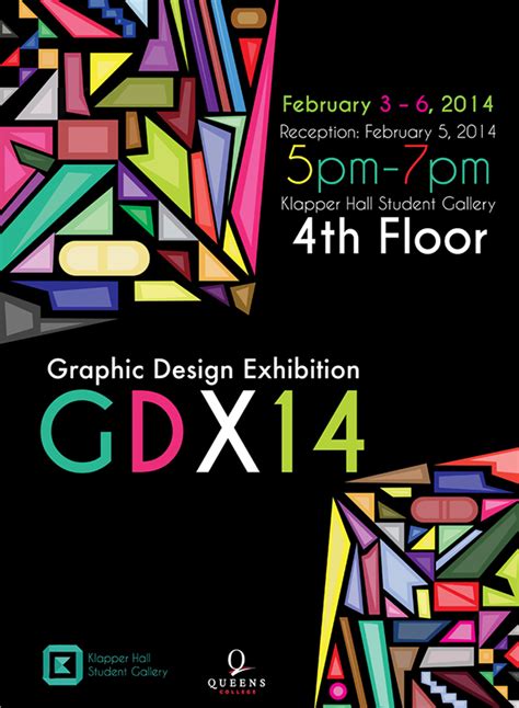2014 Graphic Design Exhibition Poster On Pantone Canvas