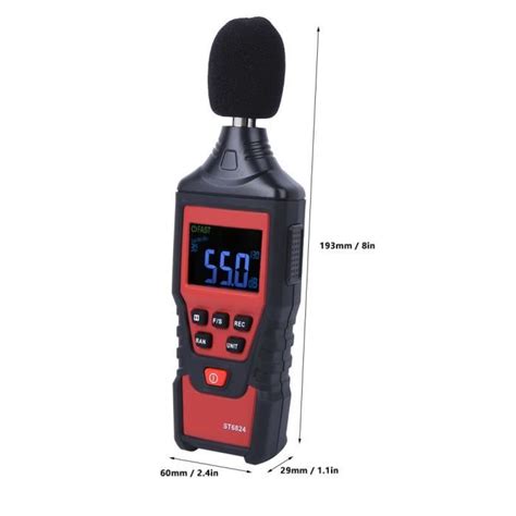 Sonom Tre Num Rique Fdit Mini Testeur De Niveau Sonore Outil De Mesure De Qualit Sonore