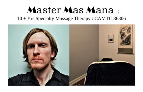 Master Mas Mana Deep Tissue Other Specialty Massage Therapy Read Reviews And Book Classes