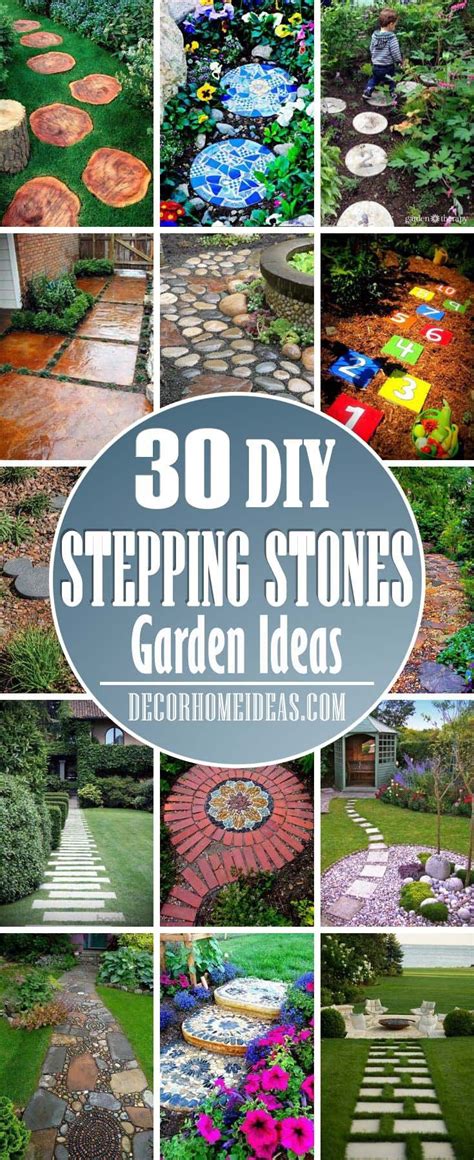 30 Incredible Stepping Stones Designs To Transform Your Backyard
