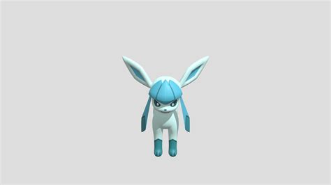 glaceon 3d render download free 3d model by 31schrci [d801580] sketchfab