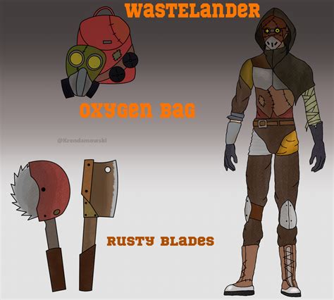 Skin Concept Wastelander Rfortnitebr