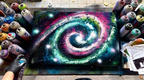 Art And Collectibles Galaxy Spray Paint Art Spray Paint Pe