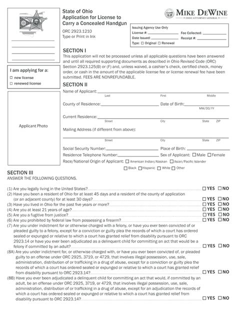 Application License Carry Concealed Form Fill Out And Sign Online Dochub