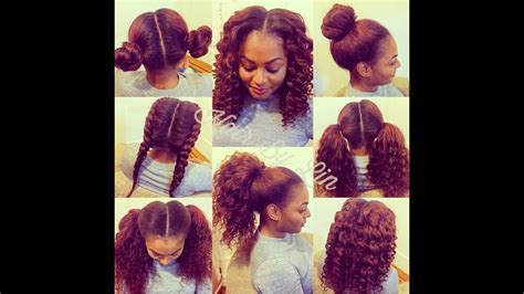 Versatile Sew In Curly Hairstyles