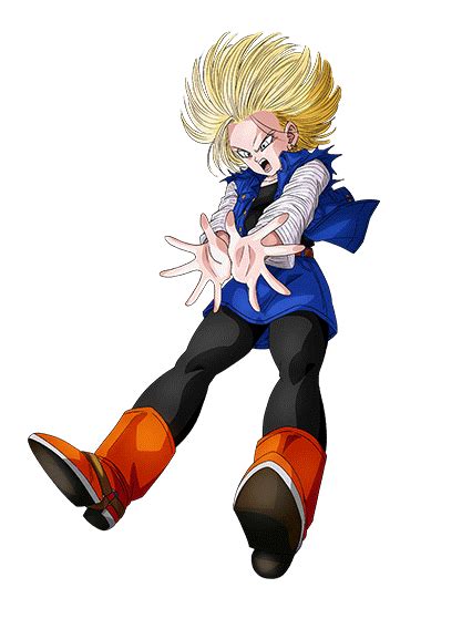 Future Android 18 Render Dokkan Battle By Maxiuchiha22 On Deviantart