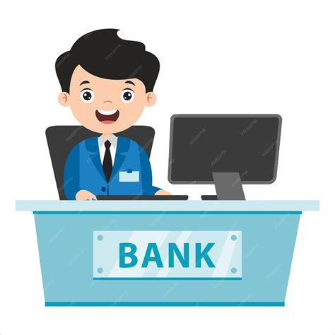 Premium Vector Cartoon Drawing Of A Banker