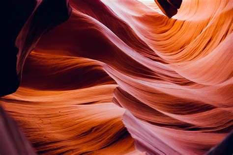 Antelope Canyon - a place where the sandstone walls have become ...