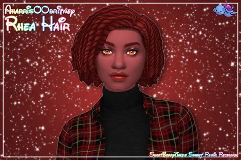 Rhea Hair Semplicesims On Patreon In 2022 Sims Hair M