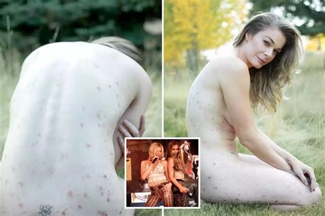 Leann Rimes Poses Completely Naked As She Unabashedly Shows Off Her