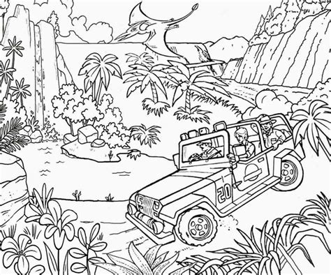 Jurassic Park Coloring Pages Free Coloring Pages Coloring Sheets For