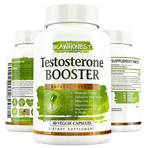 Buy Natural Testosterone Booster Increases Energy Libido And Burns Belly A Gluten Free Vegan Male
