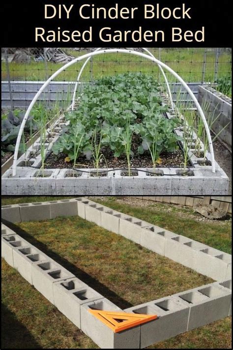 Buy products such as kingbird galvanized steel raised garden bed, charcoal grey at walmart and save. DIY Cinder Block Raised Garden Bed in 2020 | Vegetable ...