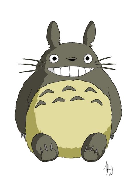 Totoro By Dragonphoenixdemon On Deviantart
