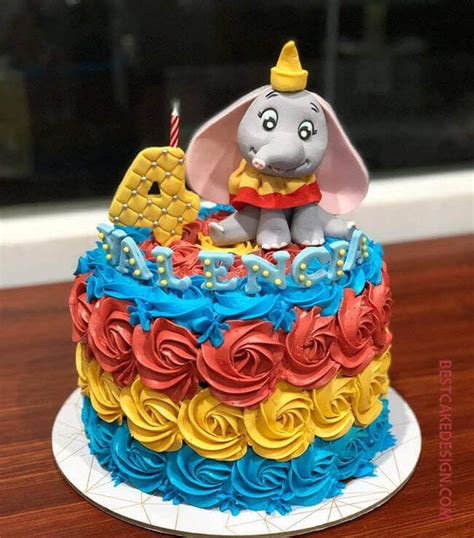 50 Dumbo Cake Design Cake Idea October 2019 Dumbo Cake 10