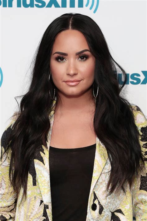 Do you think blondes have more fun? Demi Lovato Reveals Hot Pink Highlights on Instagram ...