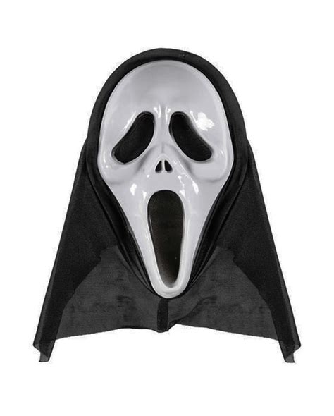 Schreiende Geister Maske | Phantom Maske mit Kapuze | Karneval Universe