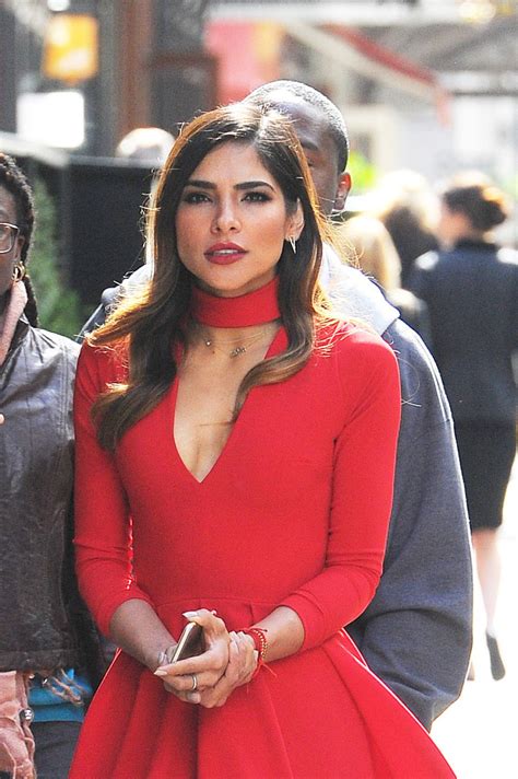 Olivia Culpo In Red Dress Out In Tribeca 10142015 Hawtcelebs