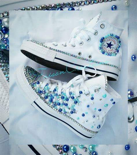 Adult Custom Bling Converse High Top · Faisoncreations · Online Store