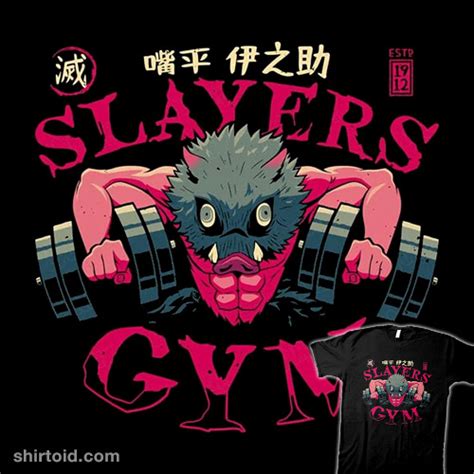 Inosuke Slayers Gym Shirtoid