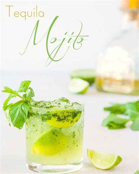 Preparation in a highball glass, mix lime juice, sugar, and mint. Tequila Mojito | Tequila mojito, Tequila mojito recipe ...