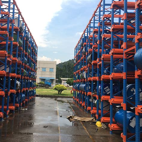 Outdoor Durable Heavy Duty Lubricant Barrel Oil Drum Storage Rack China Garage Storage And