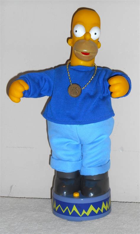 Rapping Homer Simpson Dancing Singing Talking Figure Works Hs Chain