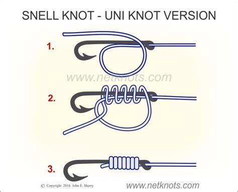 Snell Knot How To Tie A Snell Knot Fishing Knots Snell Knot Knots