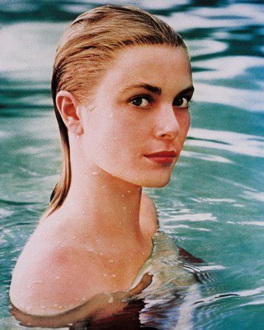GRACE KELLY POSTER 24X36 INCHES NUDE WET SEXY 1950s OOP 61X90 CM