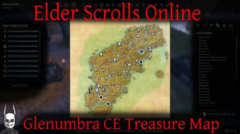 Glenumbra Ce Treasure Map Elder Scrolls Online Eso Youtube