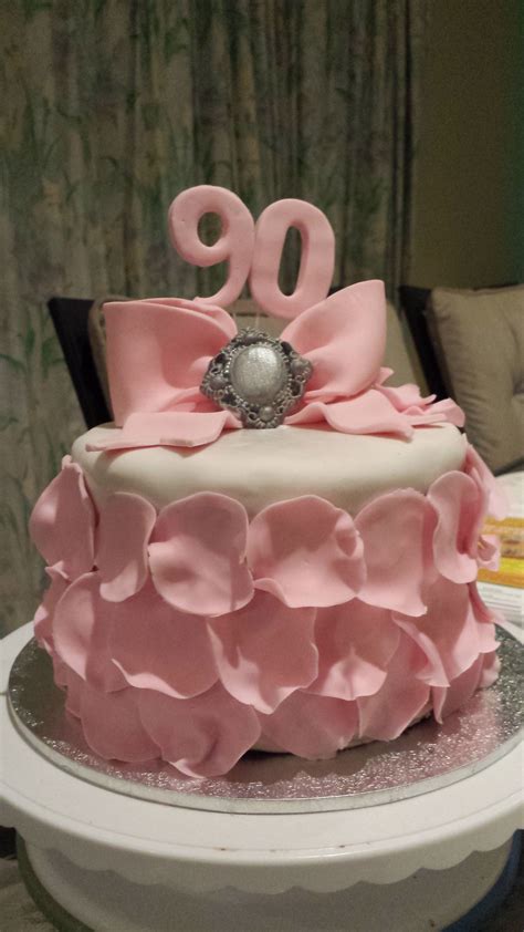 This Is A Cake I Made For Our Neighbours 90th Birthday 90th Birthday