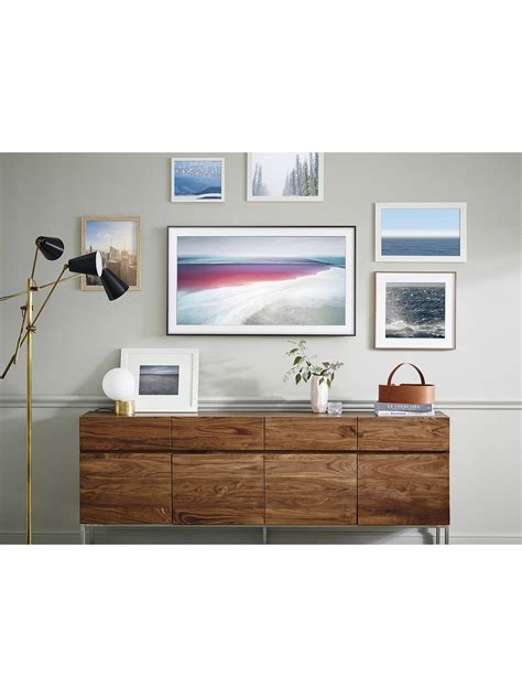 Samsung The Frame Art Mode Tv With No Gap Wall Mount 55 Ultra Hd