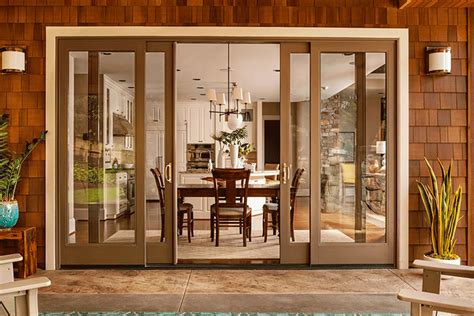 The two folding panels can create a large opening with hinges that attach to other. 6 Benefits of Sliding Glass Doors for Your Home or Work