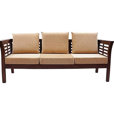 Wooden Modern Noelle Eastern Sofa In Provinicial Walnut Finish Rs