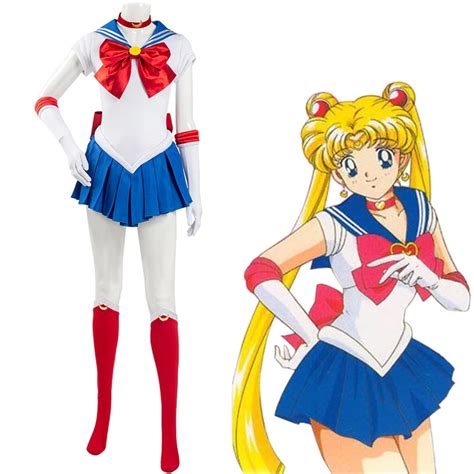 Sailor Moon Tsukino Usagi Halloween Carnival Suit Cosplay Costume Unif Trendsincosplay Sailor