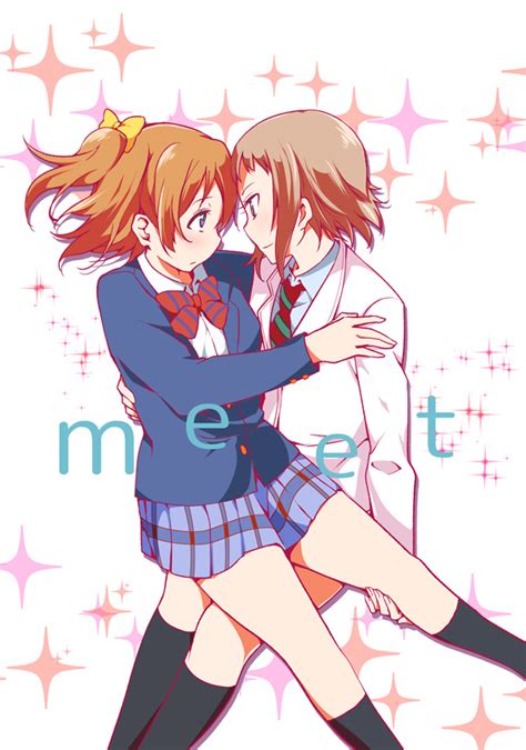 Kousaka Honoka And Kira Tsubasa Love Live And More Drawn By Ichihi Spinon Danbooru