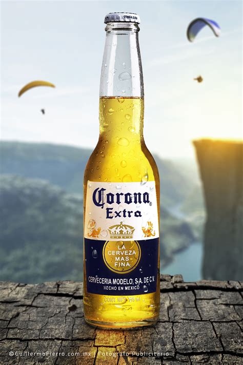 Fotografía Publicitaria De La Cerveza Corona Fotografía De Bebidas