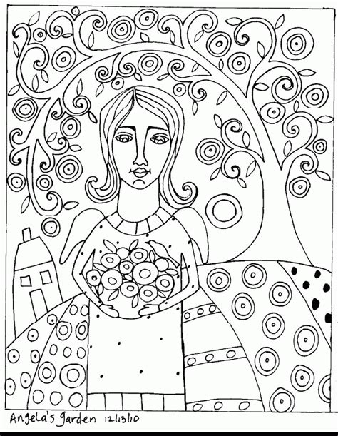 Mexican Folk Art Coloring Pages Coloring Pages