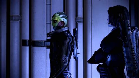 Mass Effect 2 Thane Romance 5 2 Thanes Personal Quest Youtube