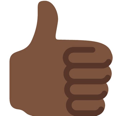Thumbs Up Emoji Clipart Free Download Transparent PNG Creazilla