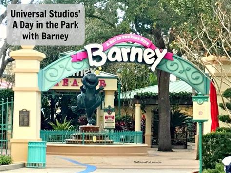 A Day In The Park With Barney Universal Studios Florida At Universal