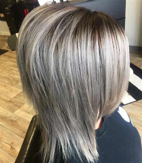 Gray Hair Silver Metallics Kenra Color Cool Hair Color