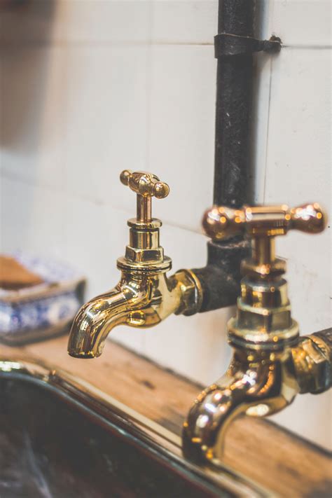Free Images Tap Plumbing Fixture Brass Metal Sink Bathtub Spout