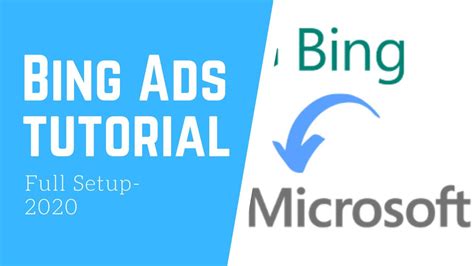 Bing Ads Tutorial For Beginners New 2020 Method Youtube