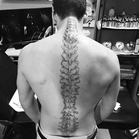 anatomical spine tattoo  tattoo ideas gallery