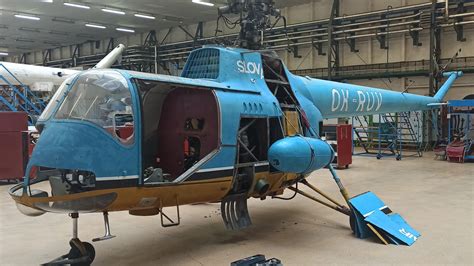 Další unikátní projekt VHÚ a LOM PRAHA: Renovace vrtulníku ...