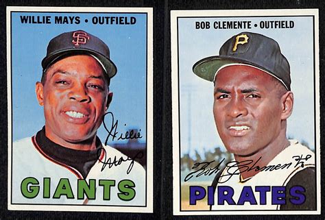There's a variety of reasons collectors pay card grading companies to grade their sports cards. Lot Detail - 1967 High-Grade Baseball Card Near Complete Set - Missing Only 5 Cards - w. Mays ...
